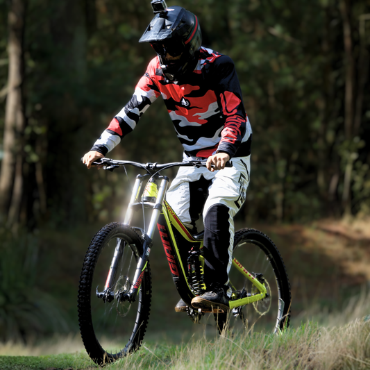 Jersey Técnico de MTB Red Camo