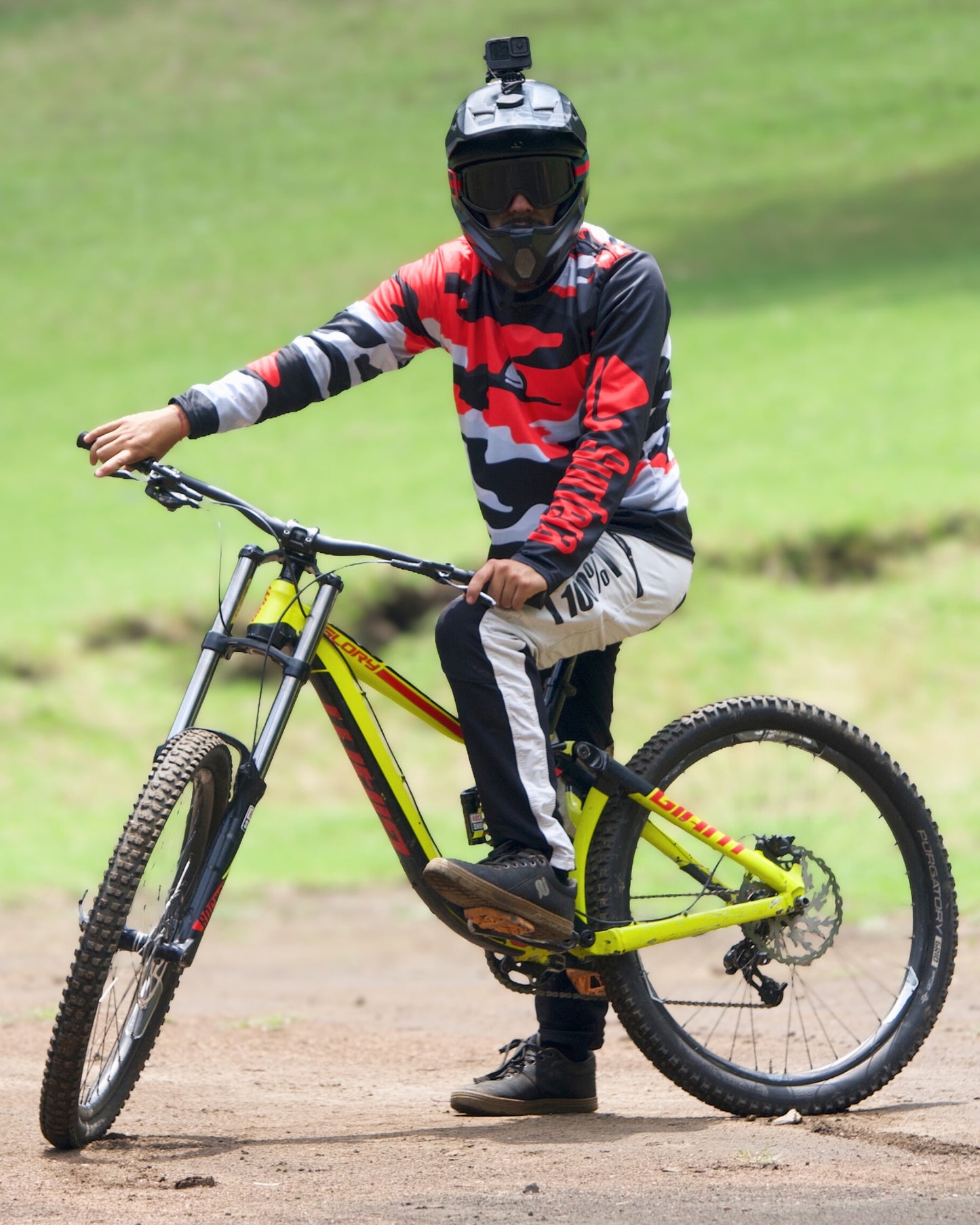 Jersey Técnico de MTB Red Camo