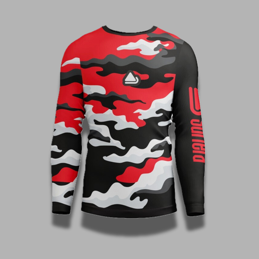 Jersey Técnico de MTB Red Camo