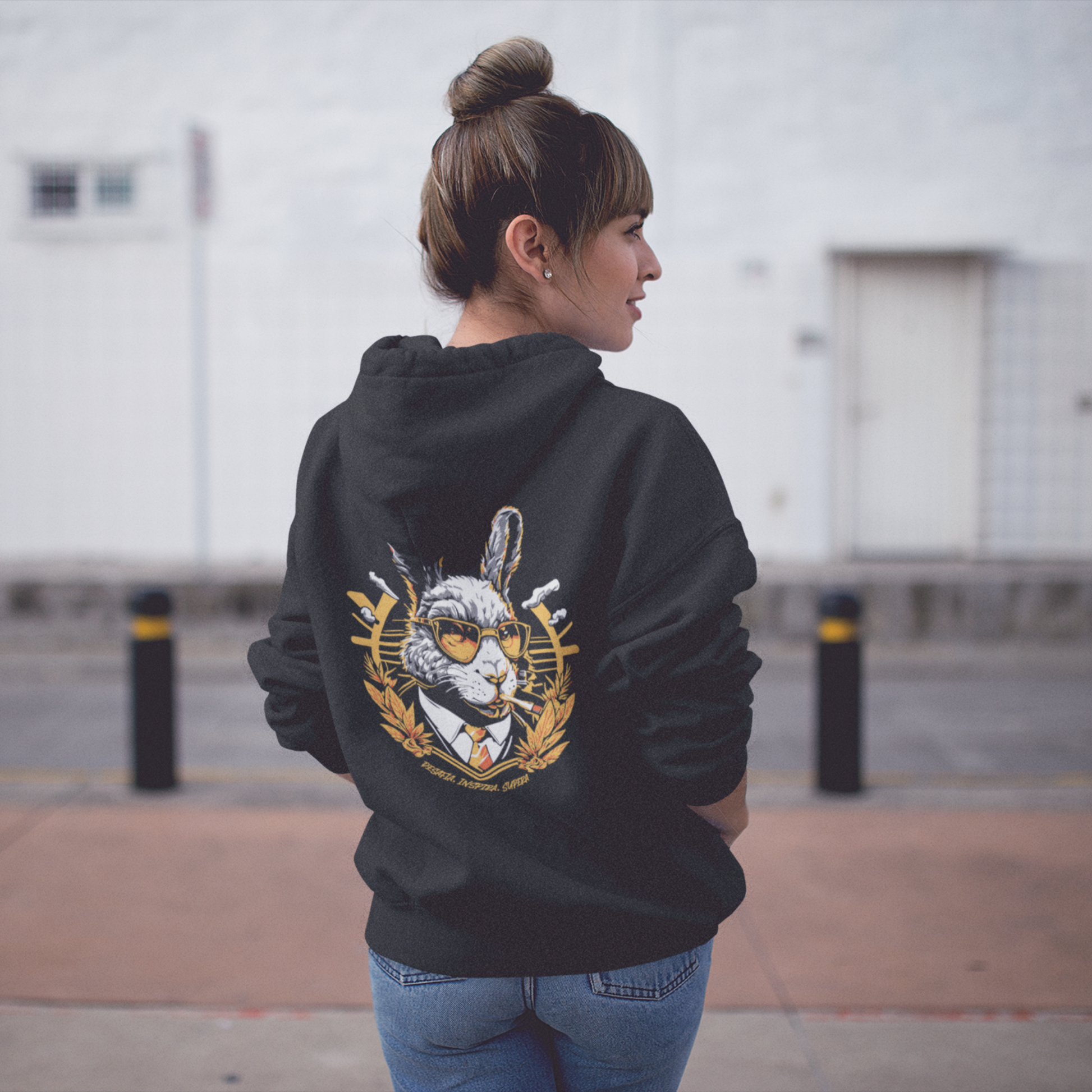 Hoodie WildRabbit Surfera